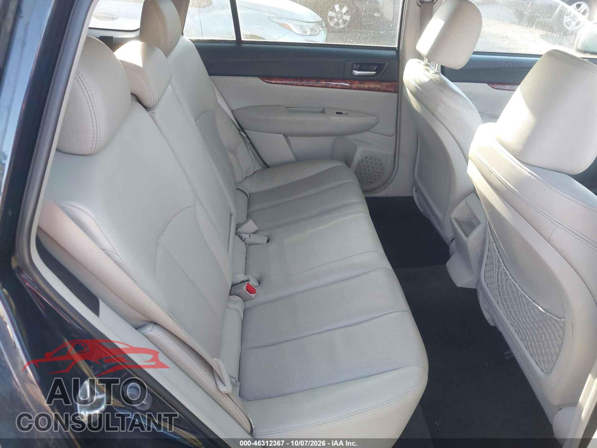 SUBARU OUTBACK 2012 - 4S4BRBKCXC3206362