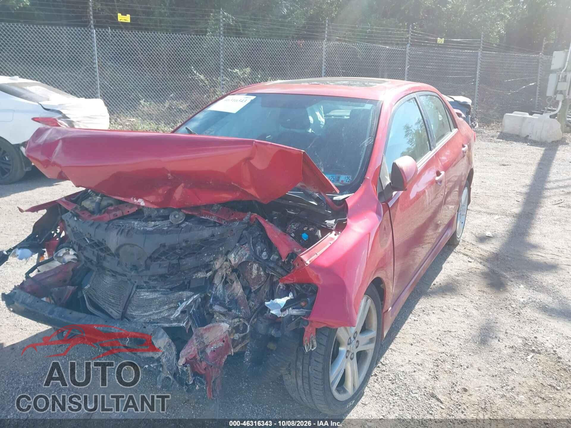 TOYOTA COROLLA 2013 - 2T1BU4EEXDC126628