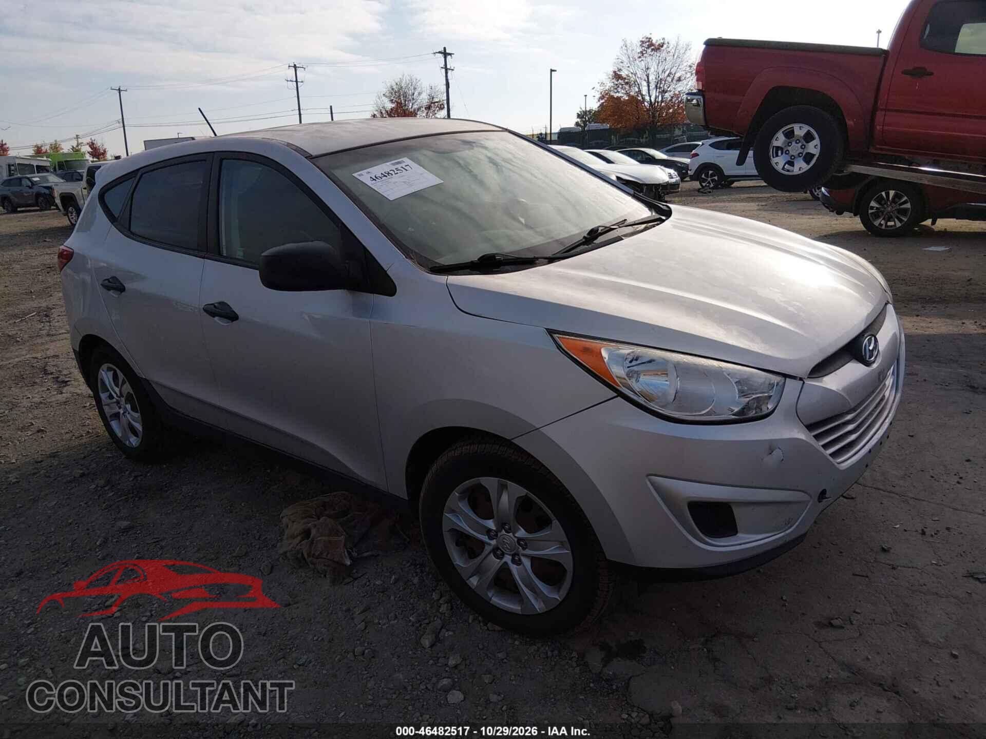 HYUNDAI TUCSON 2012 - KM8JT3AB1CU474514