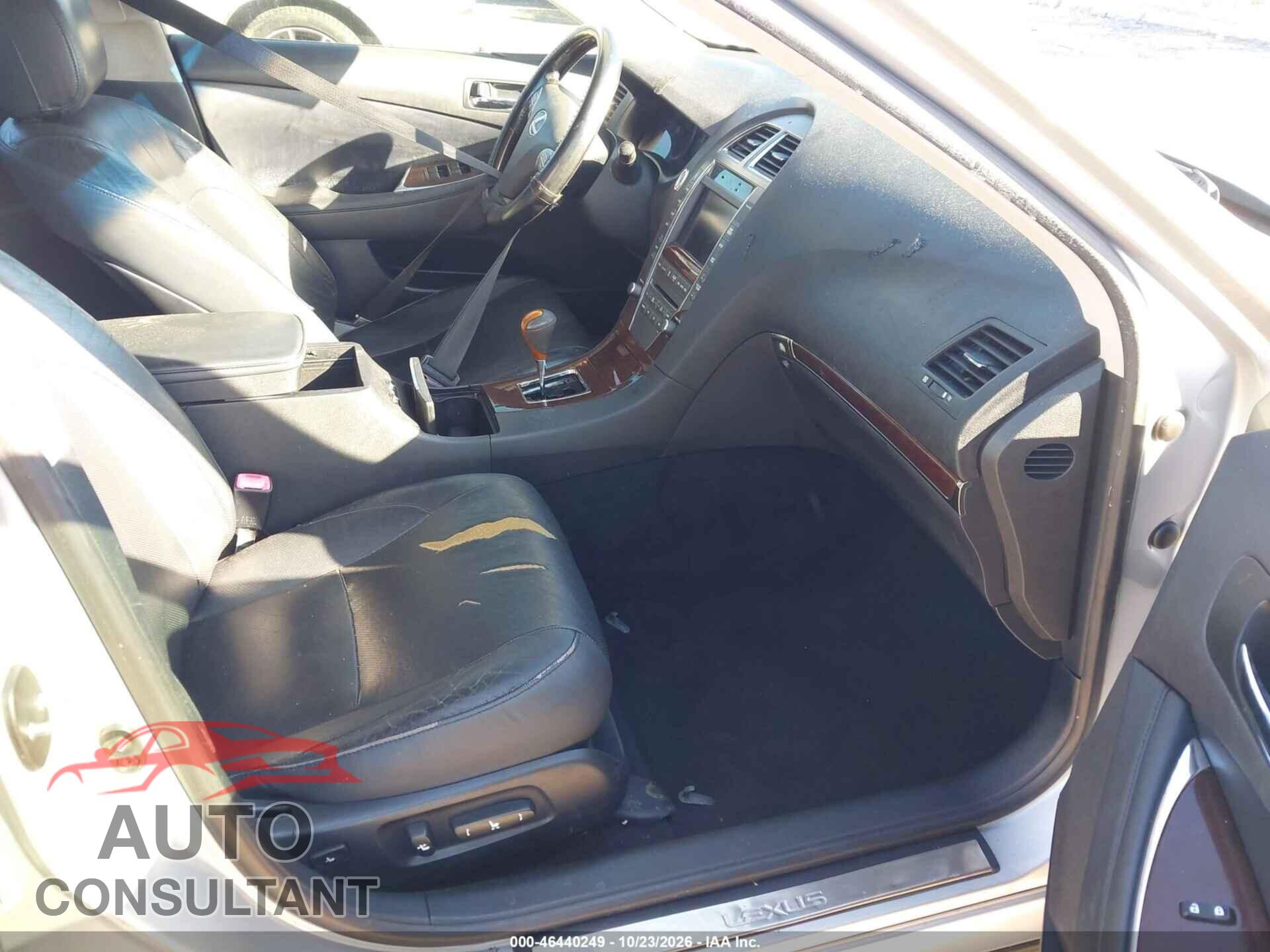 LEXUS ES 350 2011 - JTHBK1EG1B2461292