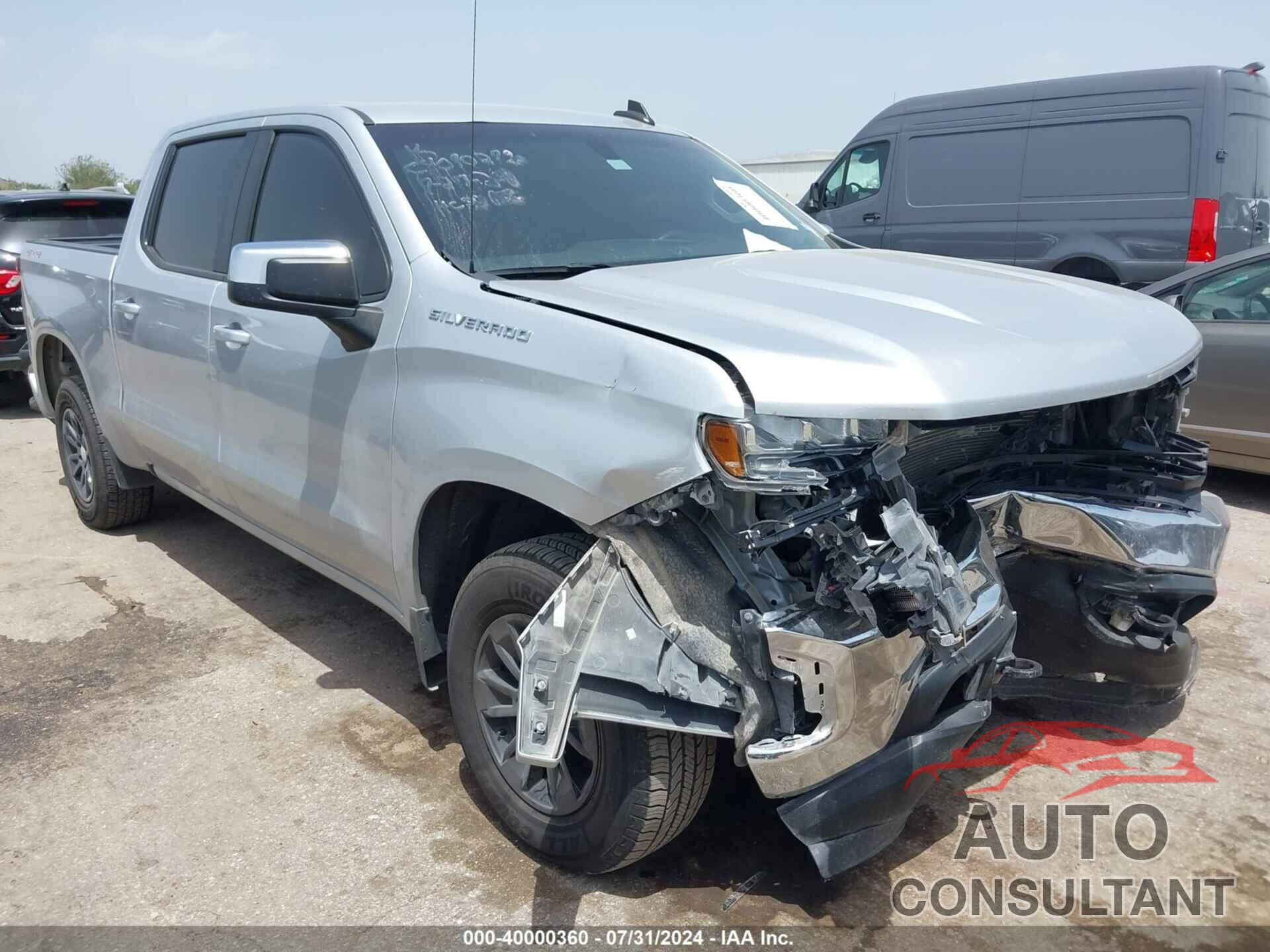 CHEVROLET SILVERADO 1500 2021 - 1GCUYDEDXMZ244821