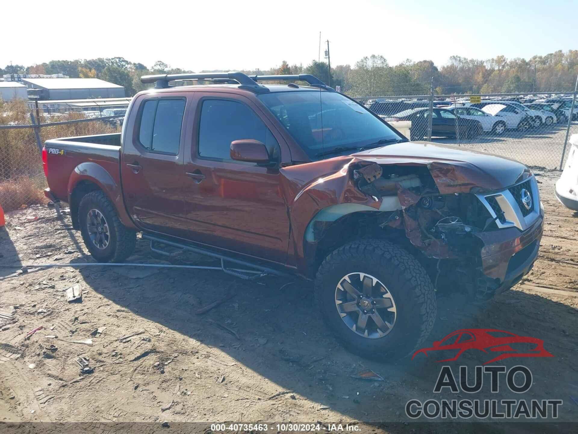 NISSAN FRONTIER 2017 - 1N6DD0EV2HN736511