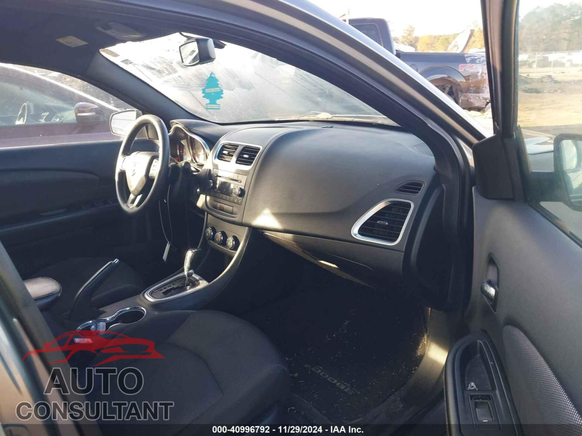 DODGE AVENGER 2013 - 1C3CDZAG6DN752509