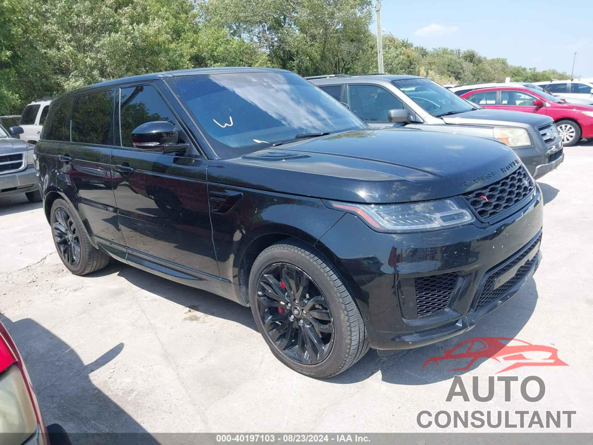 LAND ROVER RANGE ROVER SPORT 2018 - SALWV2SV0JA800642