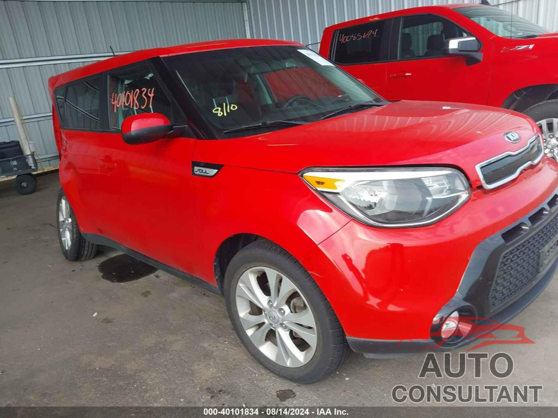 KIA SOUL 2016 - KNDJP3A51G7856968