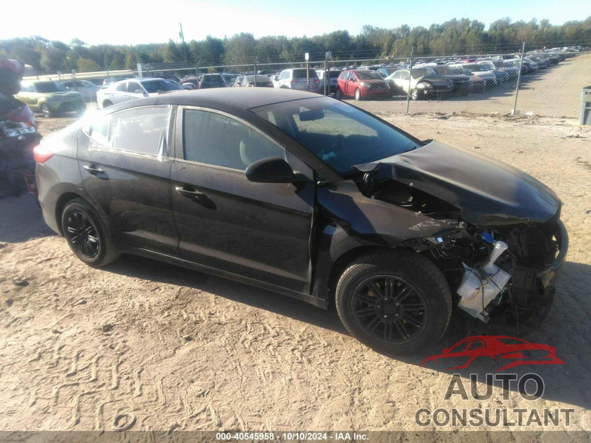 HYUNDAI ELANTRA 2017 - KMHD74LFXHU422202