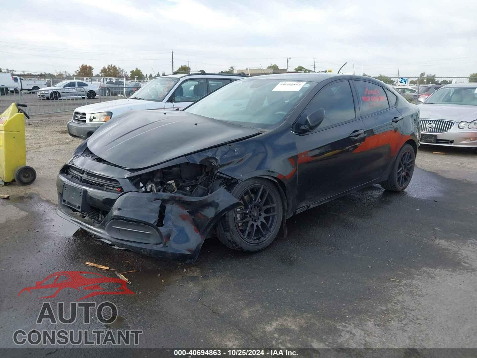 DODGE DART 2016 - 1C3CDFAA7GD738705