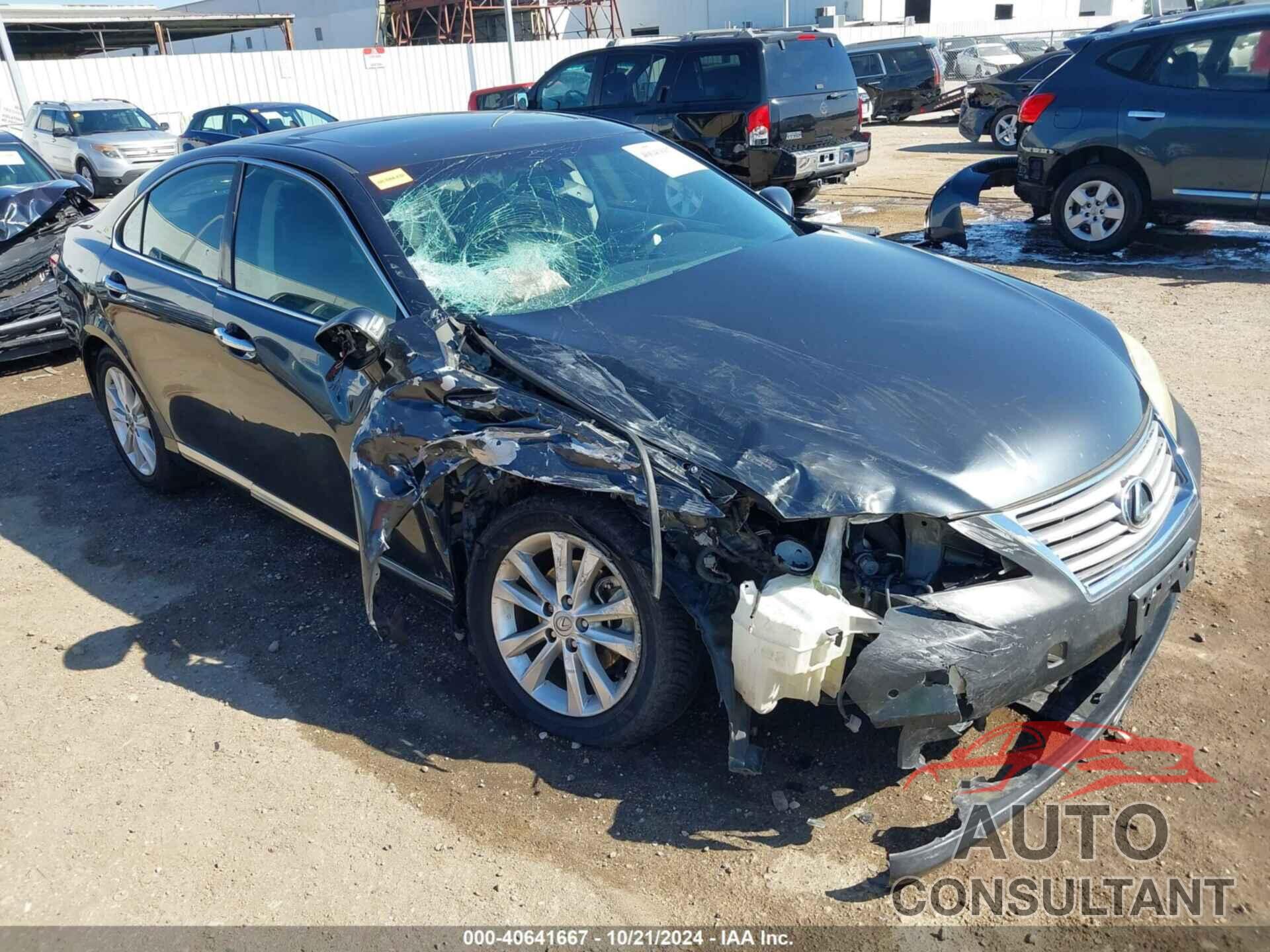 LEXUS ES 350 2011 - JTHBK1EG9B2443316