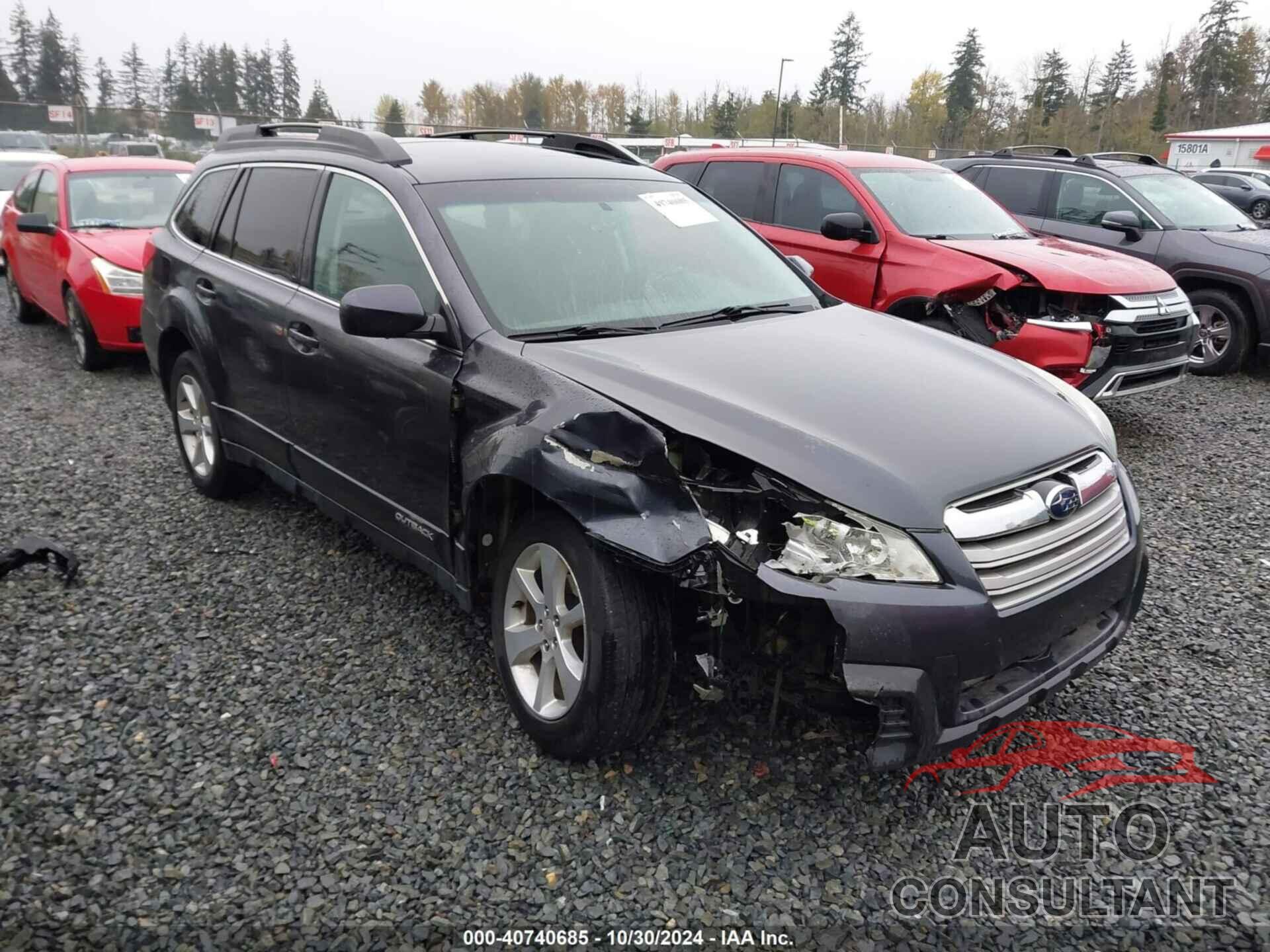 SUBARU OUTBACK 2013 - 4S4BRBGC9D3242702