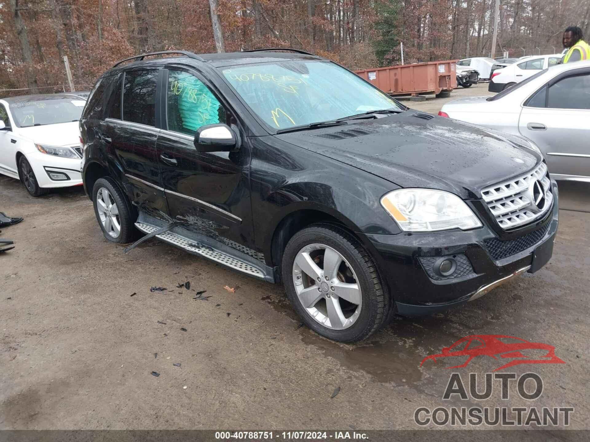 MERCEDES-BENZ ML 350 2010 - 4JGBB8GB7AA574661
