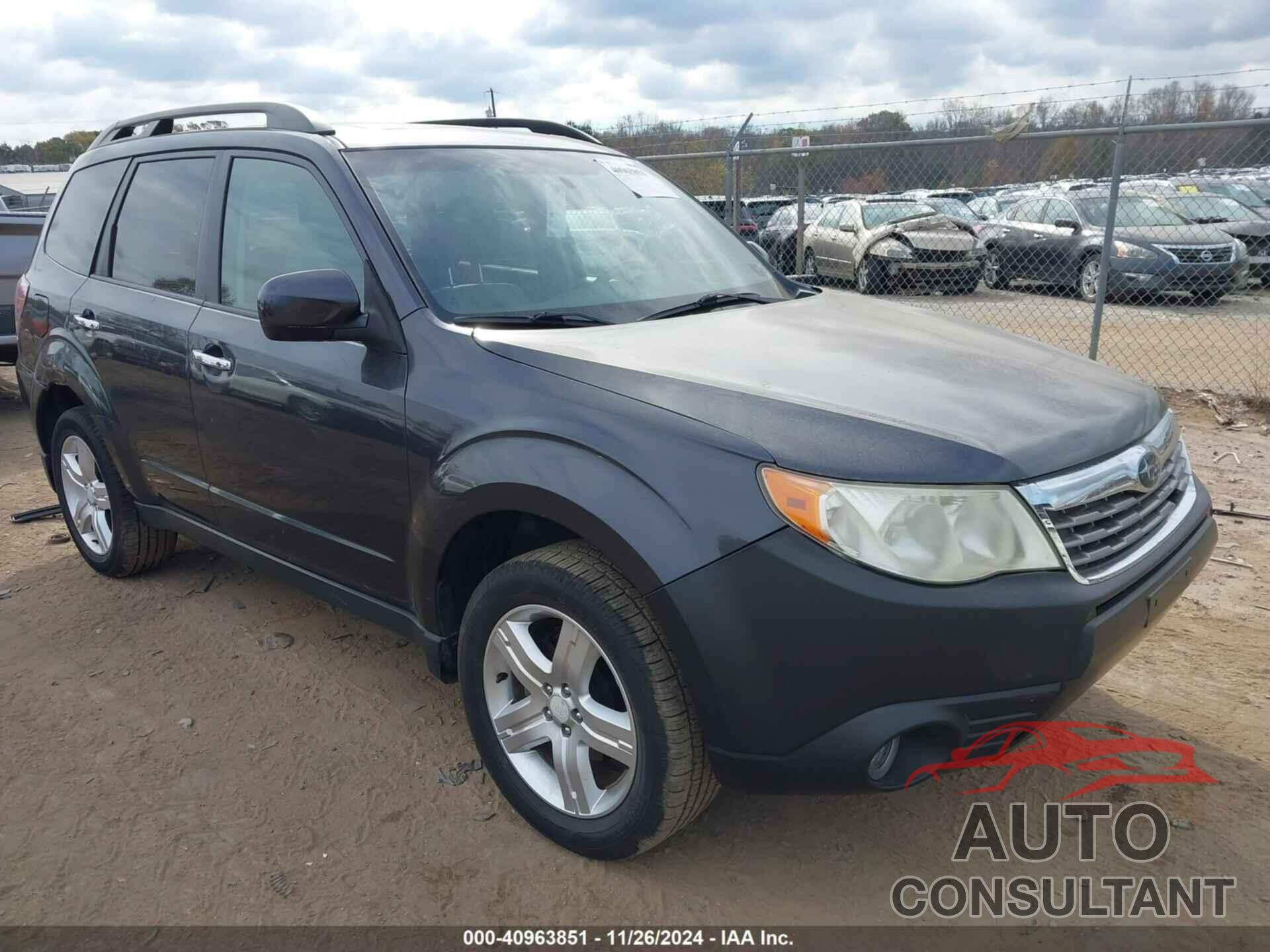 SUBARU FORESTER 2010 - JF2SH6DC2AH788504