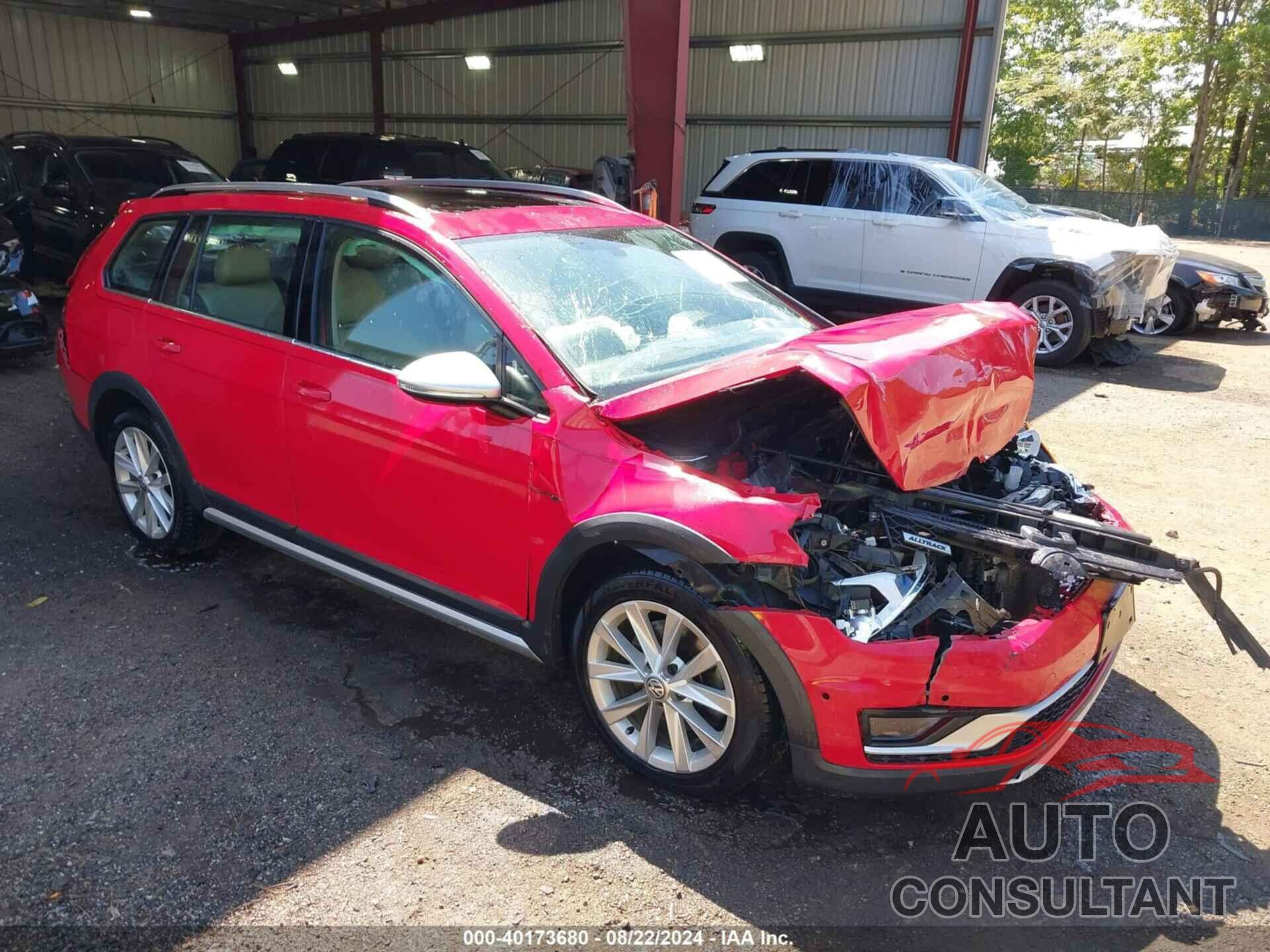 VOLKSWAGEN GOLF ALLTRACK 2017 - 3VWH17AU4HM524882