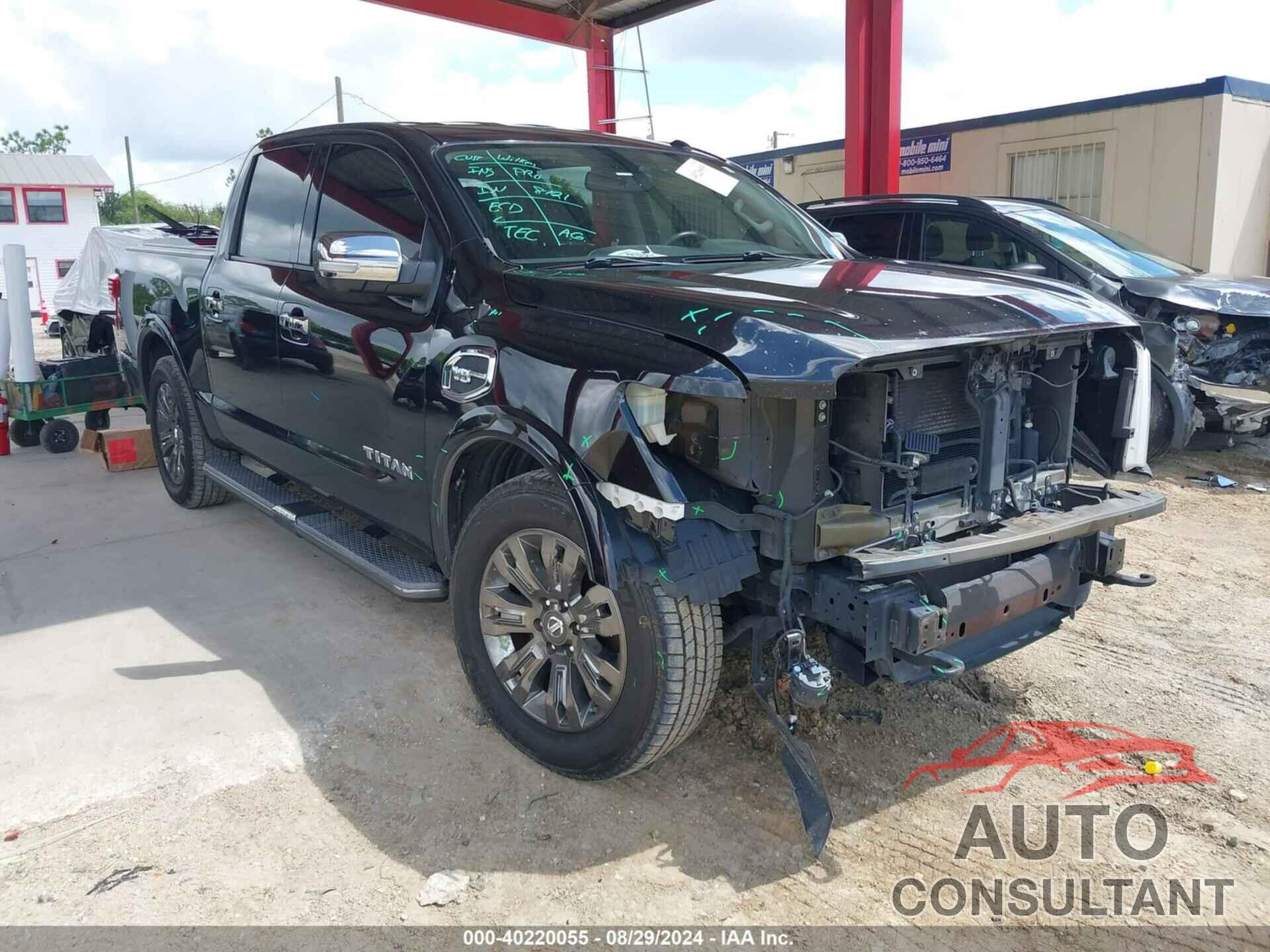 NISSAN TITAN 2017 - 1N6AA1E64HN500565