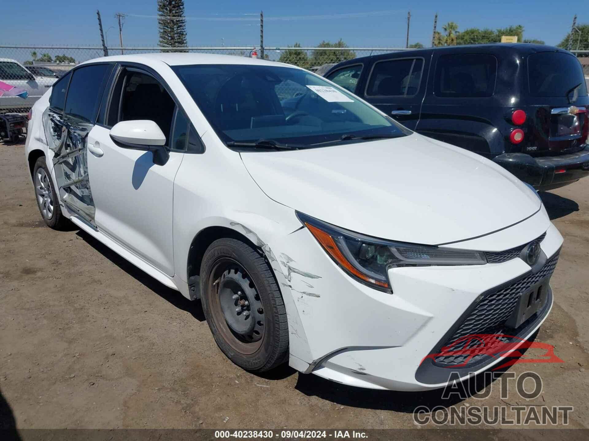 TOYOTA COROLLA 2020 - JTDEPRAE5LJ071712