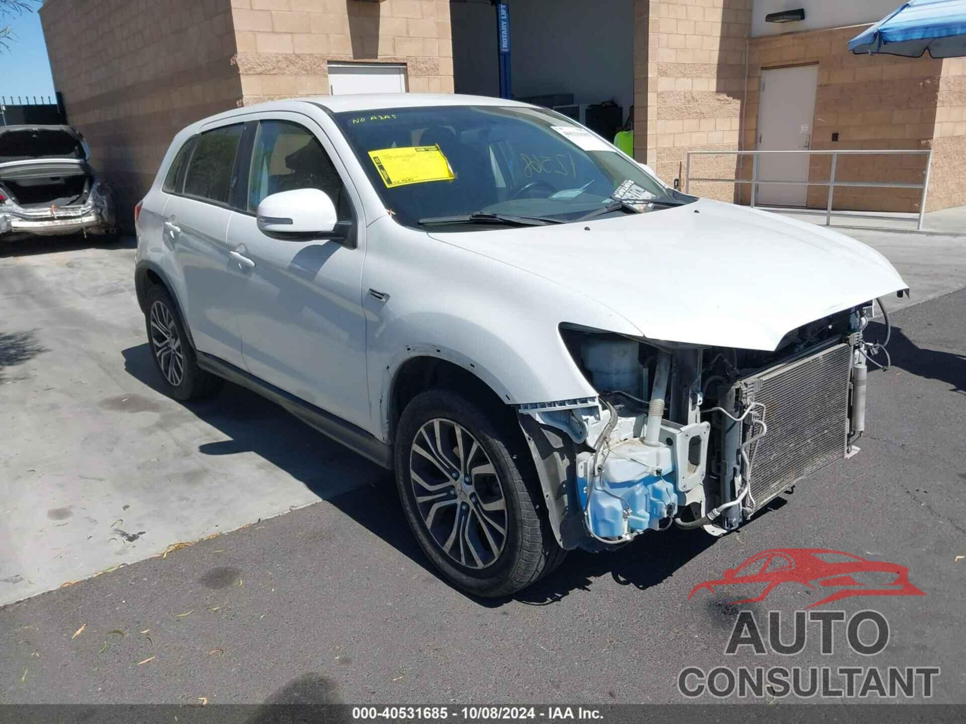 MITSUBISHI OUTLANDER SPORT 2017 - JA4AP3AU8HZ008688