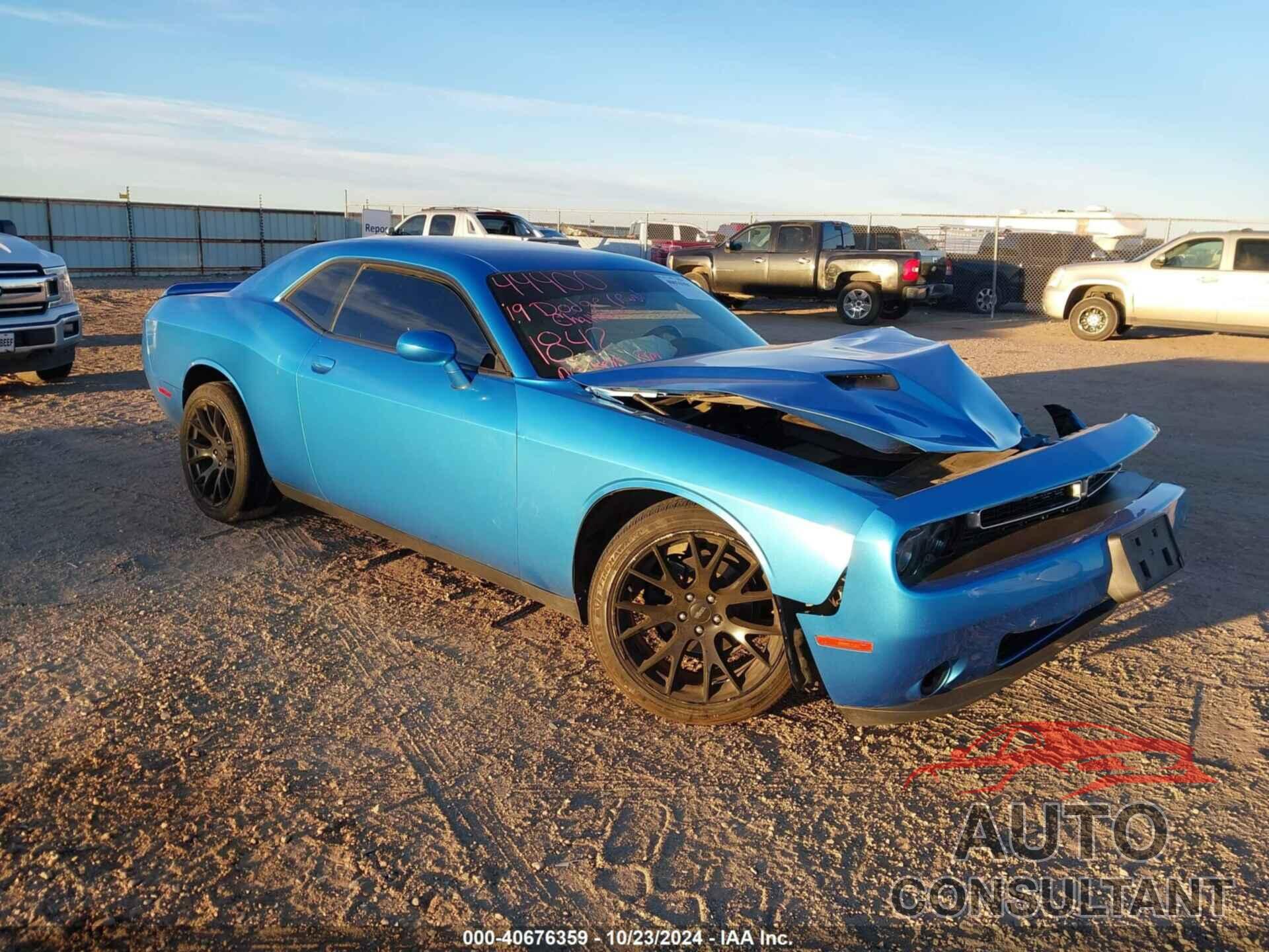 DODGE CHALLENGER 2019 - 2C3CDZAG2KH731842