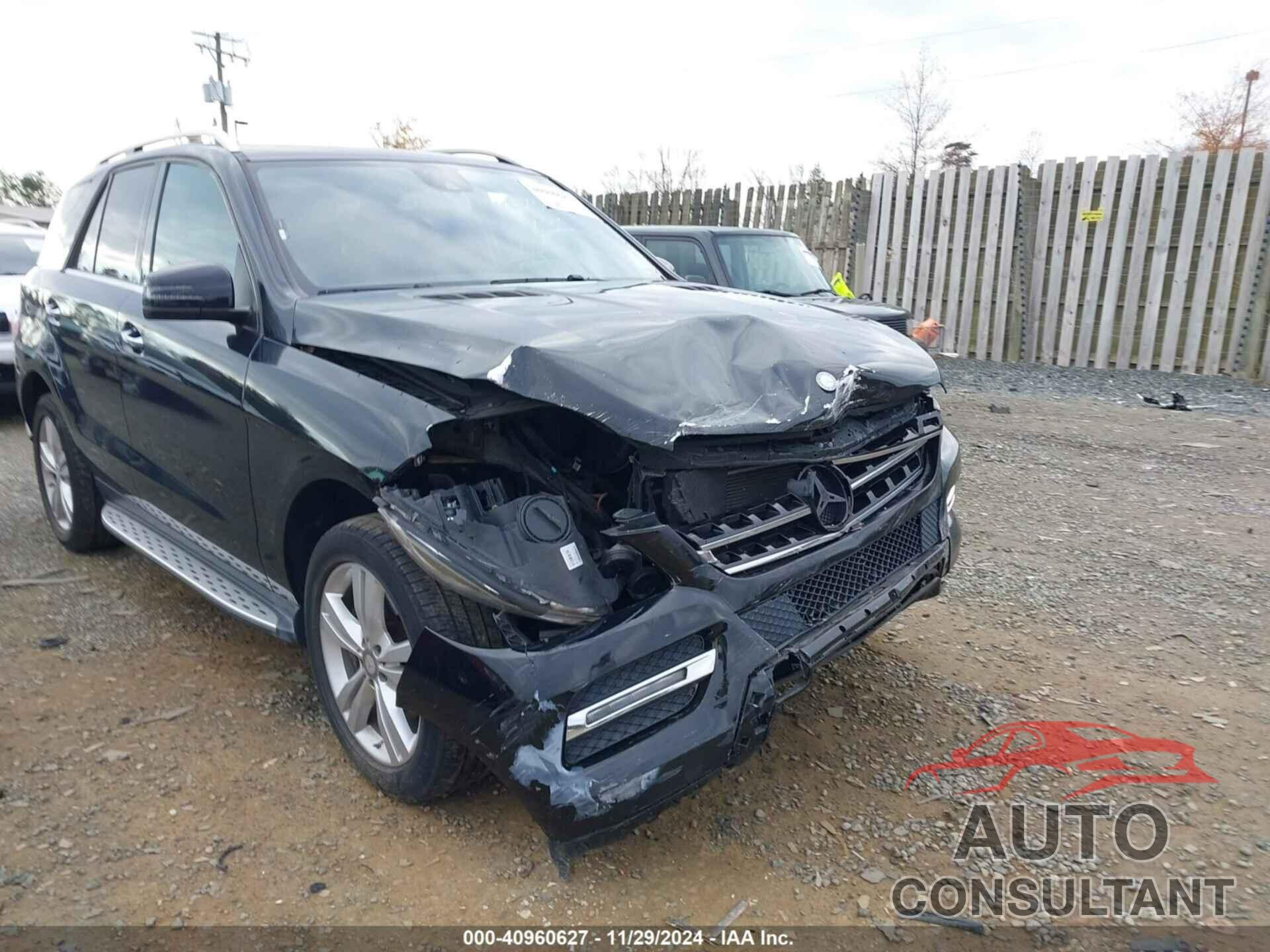 MERCEDES-BENZ ML 350 2015 - 4JGDA5HB0FA468097