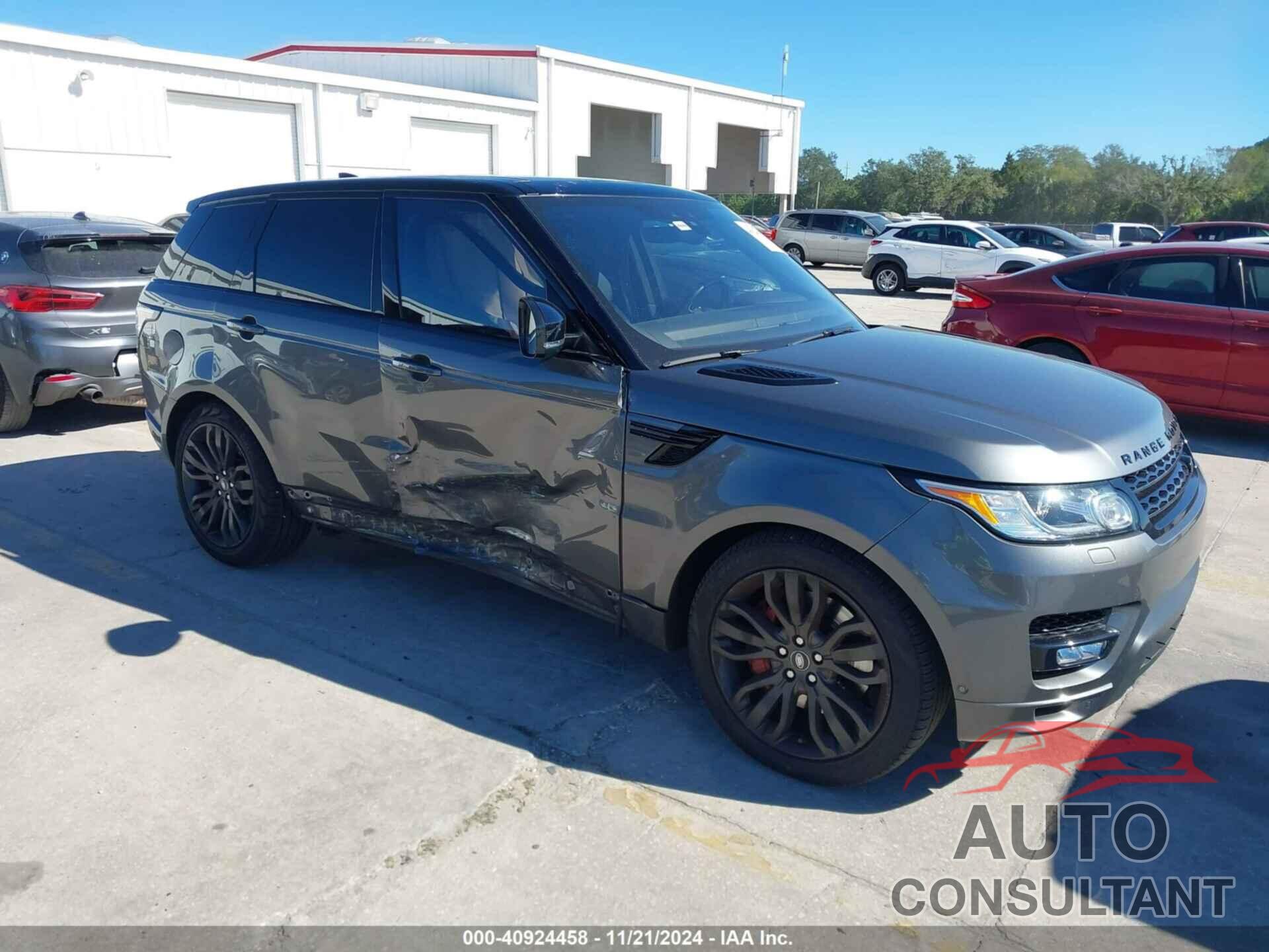 LAND ROVER RANGE ROVER SPORT 2017 - SALWV2FV0HA134208