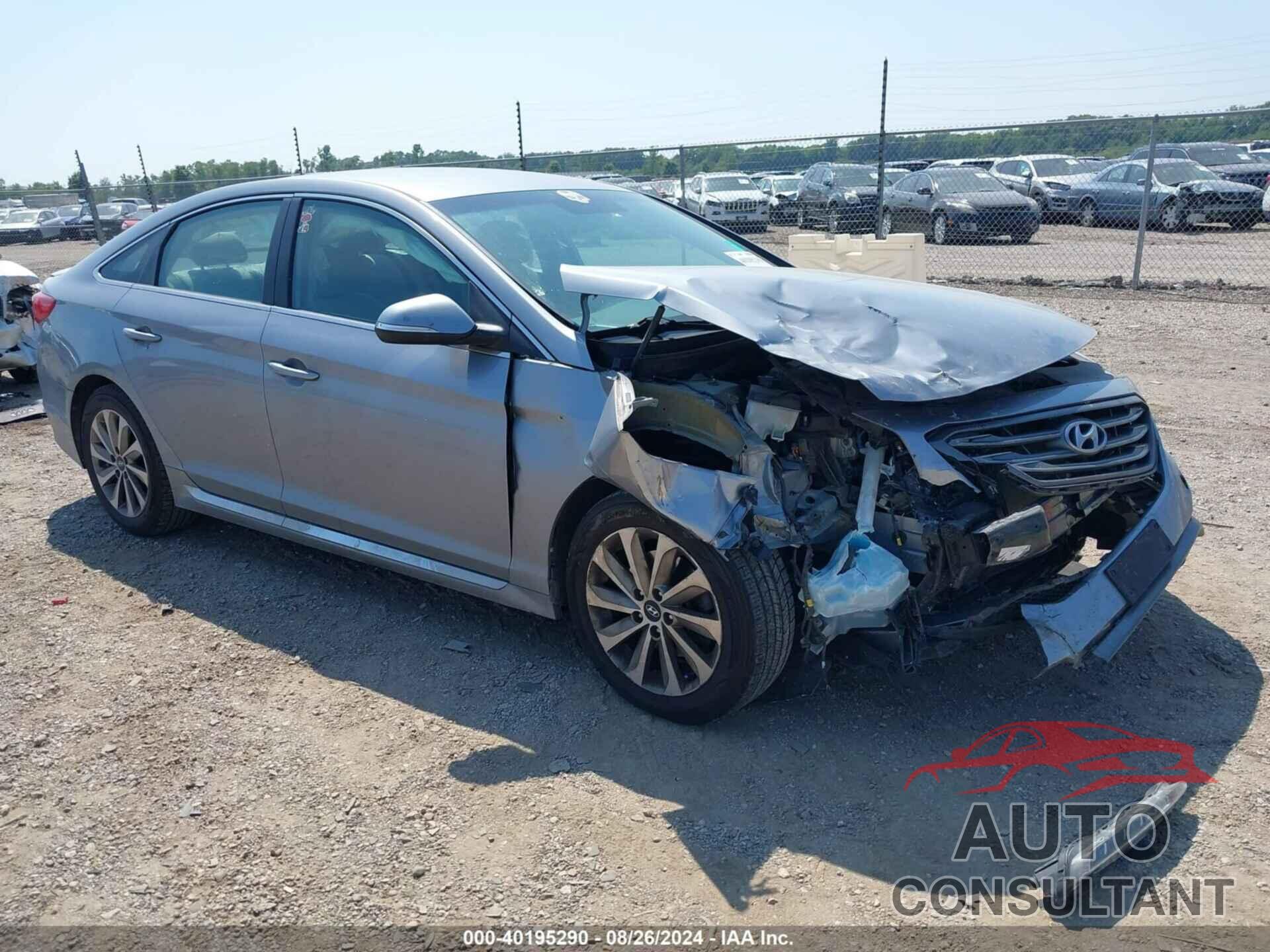 HYUNDAI SONATA 2017 - 5NPE34AF0HH547582