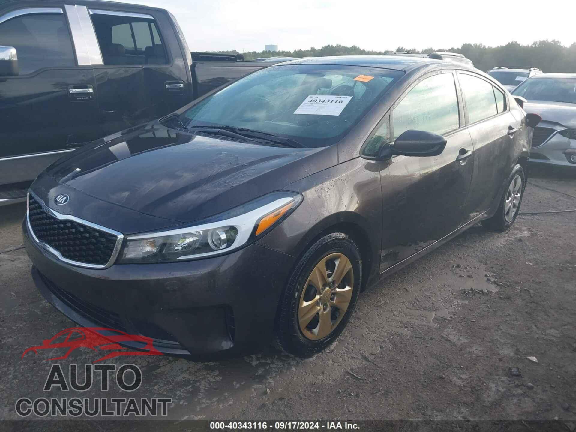 KIA FORTE 2017 - 3KPFL4A78HE010749