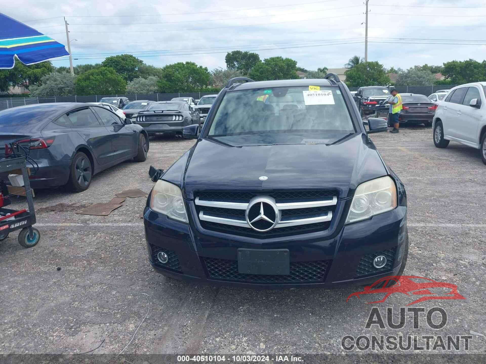 MERCEDES-BENZ GLK 350 2010 - WDCGG8HB3AF423078