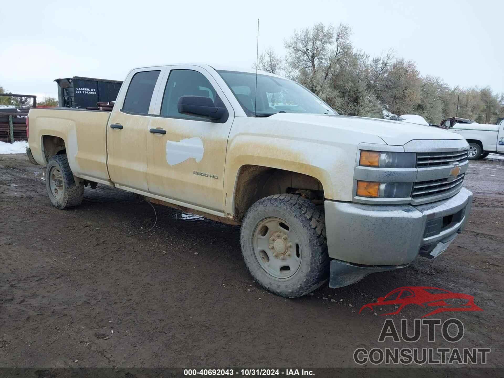 CHEVROLET SILVERADO 2500HD 2016 - 1GC2KUEG9GZ146192