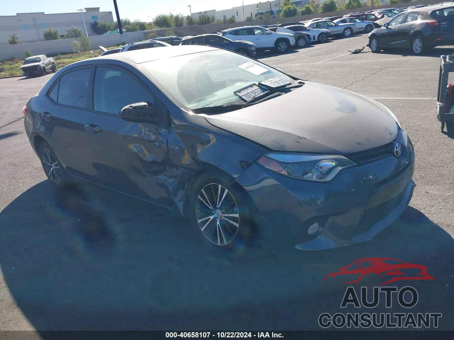 TOYOTA COROLLA 2016 - 5YFBURHE1GP528177