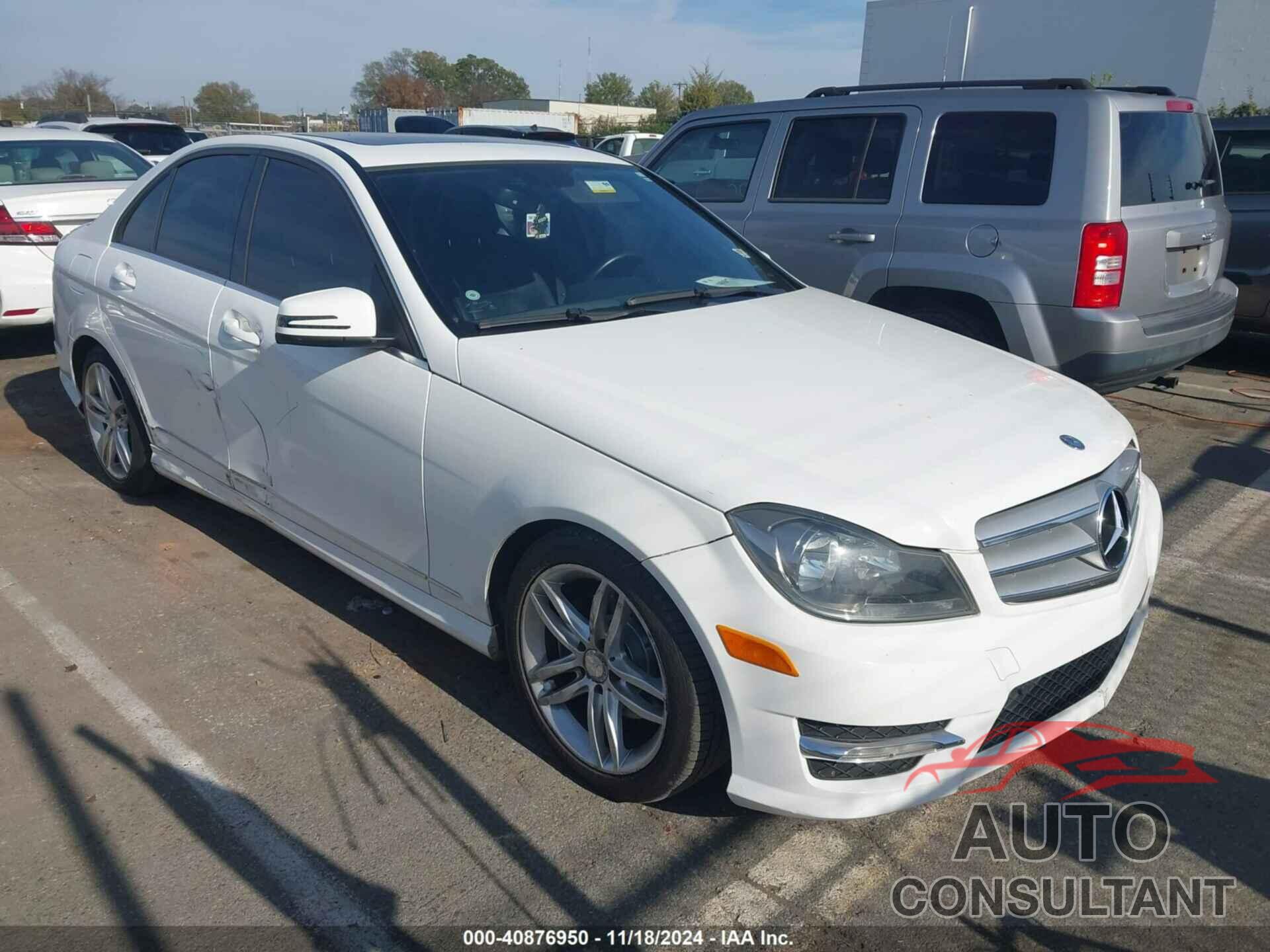 MERCEDES-BENZ C 250 2013 - WDDGF4HBXDR269155