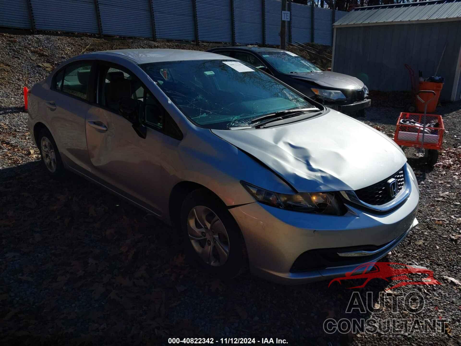 HONDA CIVIC 2014 - 19XFB2F51EE263504