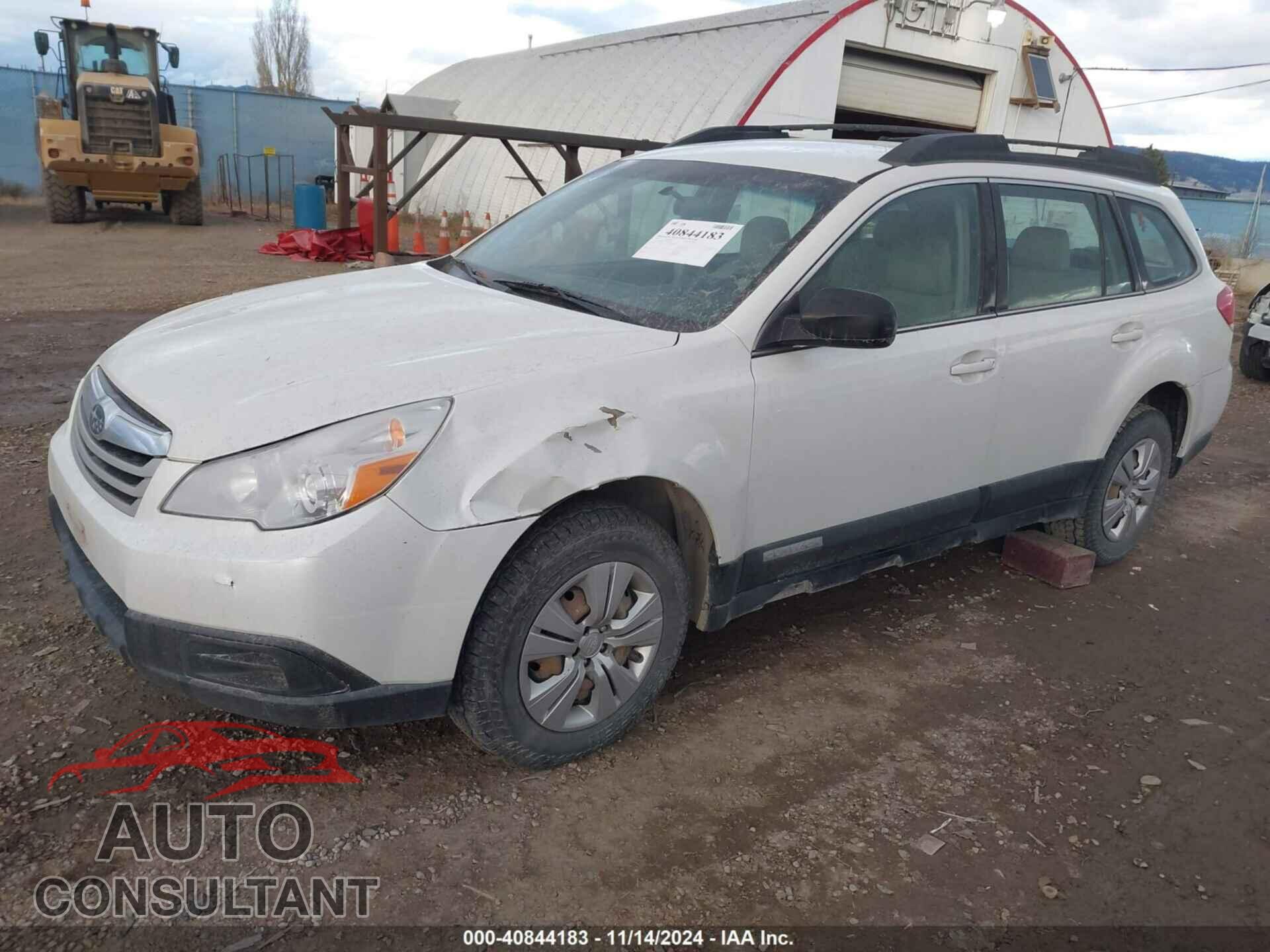 SUBARU OUTBACK 2010 - 4S4BRBAC6A3366169