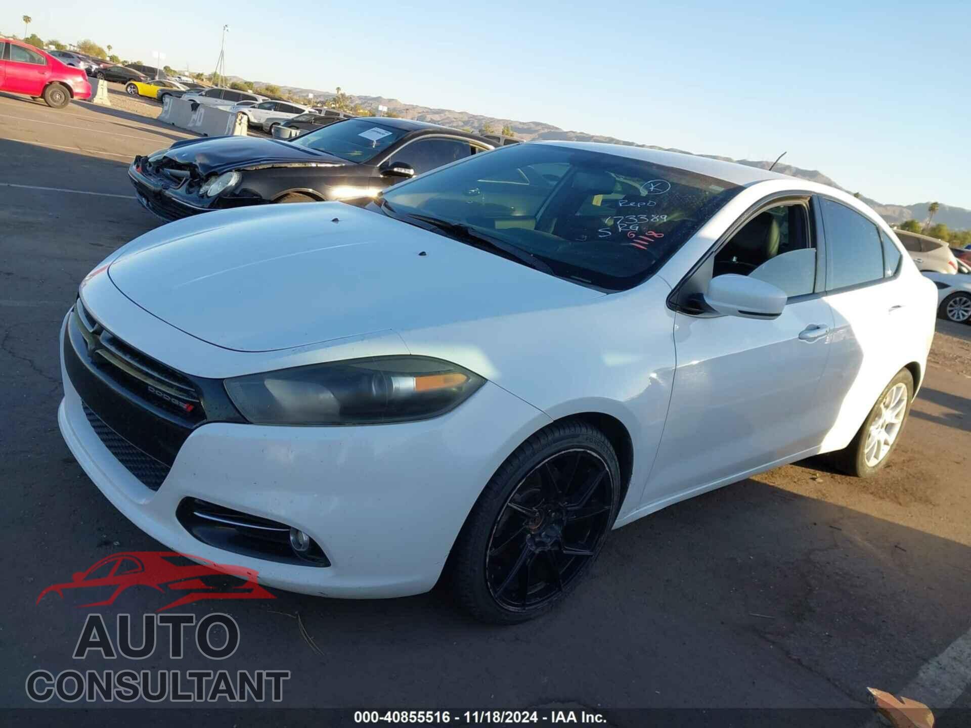 DODGE DART 2015 - 1C3CDFEB0FD173389