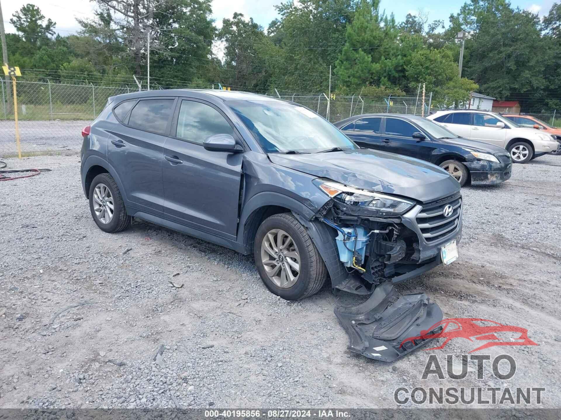 HYUNDAI TUCSON 2017 - KM8J23A40HU576494