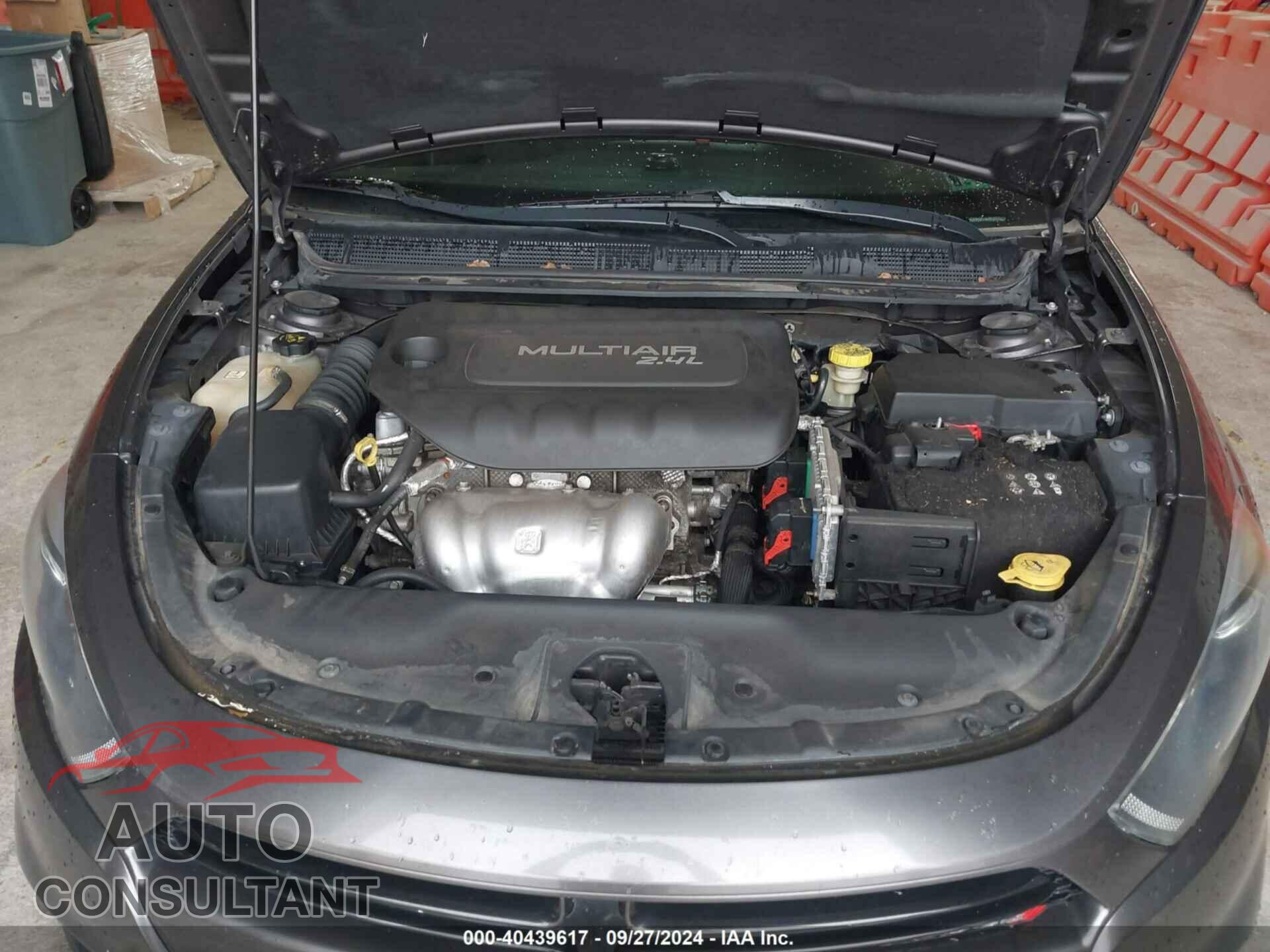 DODGE DART 2016 - 1c3cdfbb6gd762405