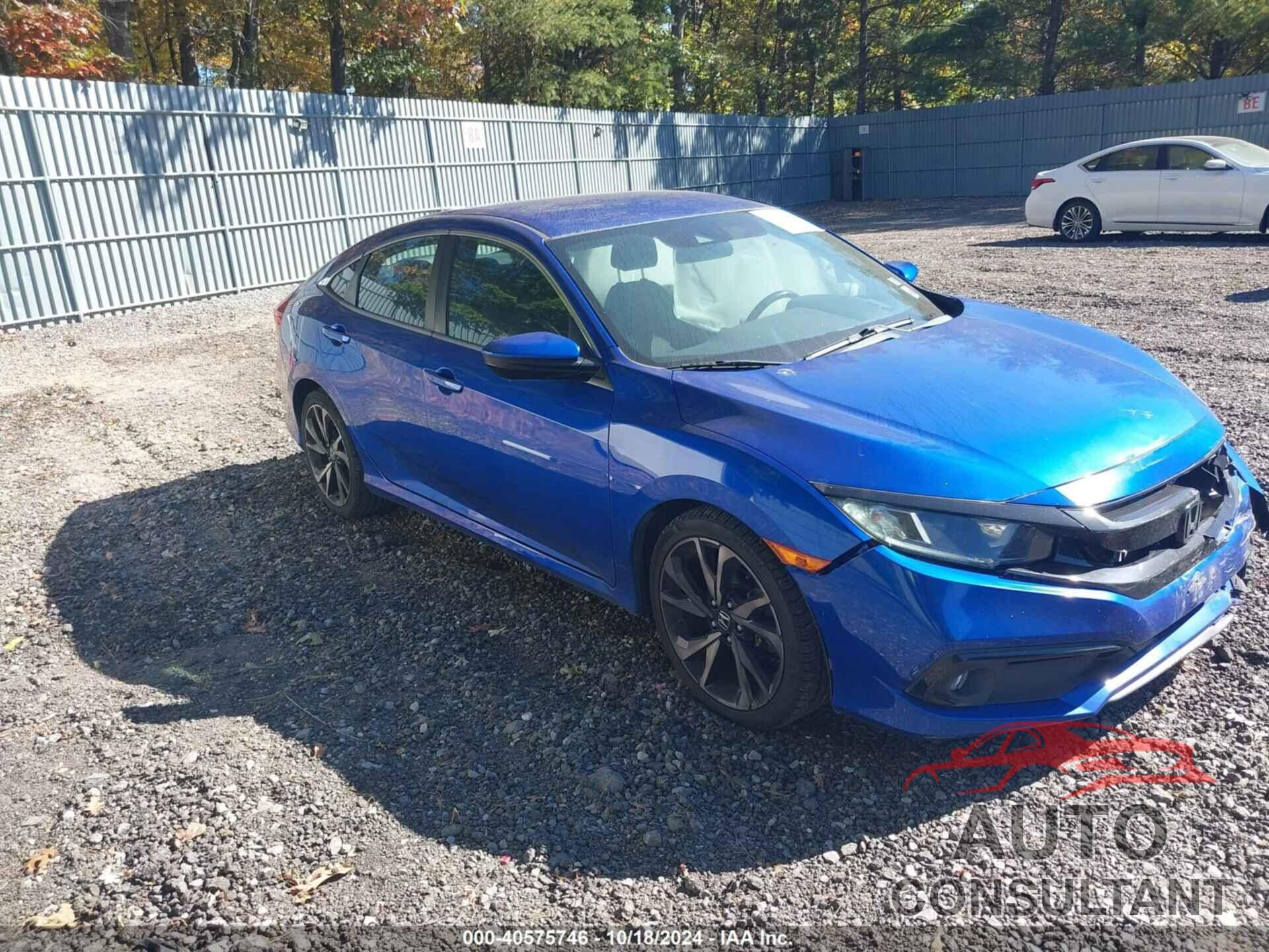 HONDA CIVIC 2019 - 2HGFC2F88KH551710