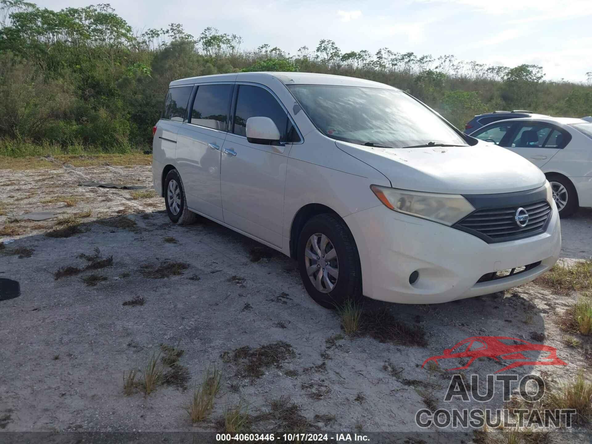 NISSAN QUEST 2014 - JN8AE2KP5E9104485