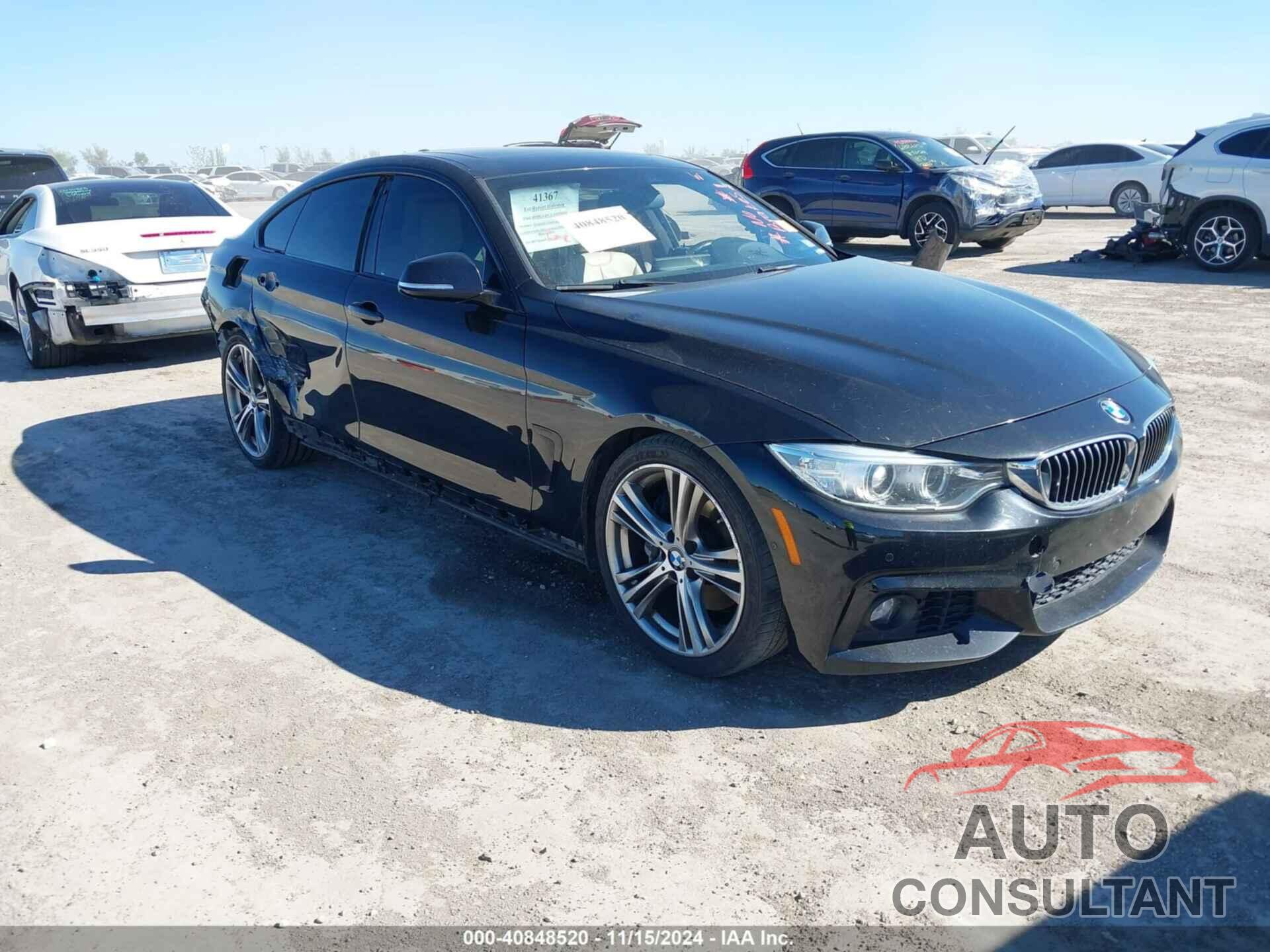 BMW 435I GRAN COUPE 2016 - WBA4B1C58GG242848