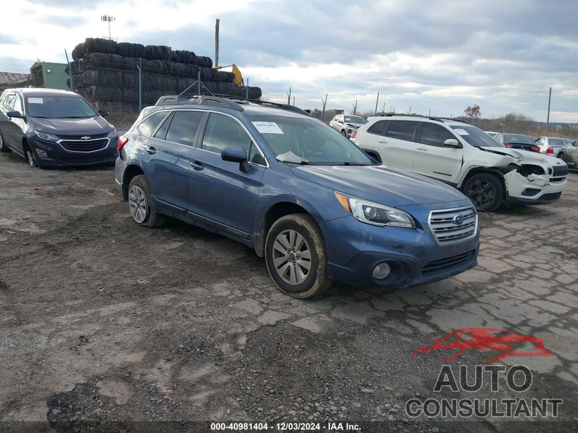 SUBARU OUTBACK 2016 - 4S4BSADC7G3274524