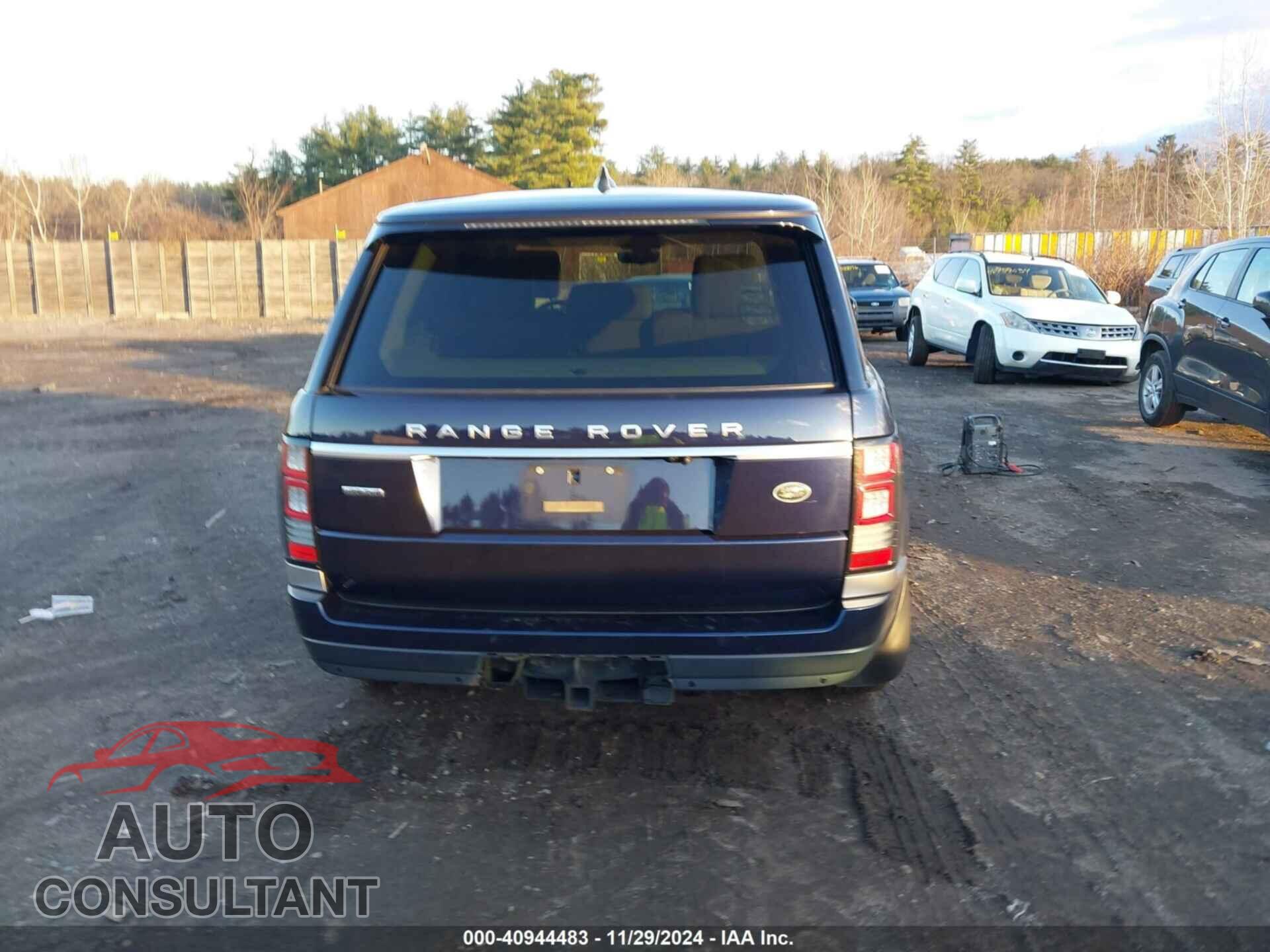 LAND ROVER RANGE ROVER 2017 - SALGS2FK2HA367607