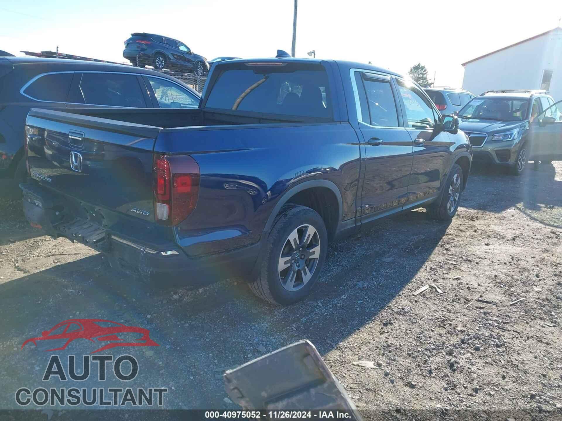 HONDA RIDGELINE 2017 - 5FPYK3F64HB010884