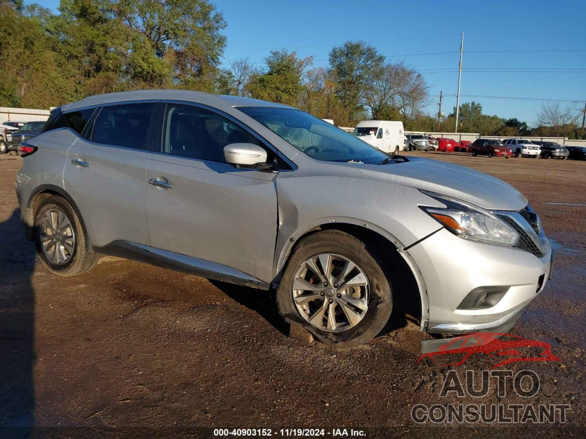 NISSAN MURANO 2015 - 5N1AZ2MG5FN283290