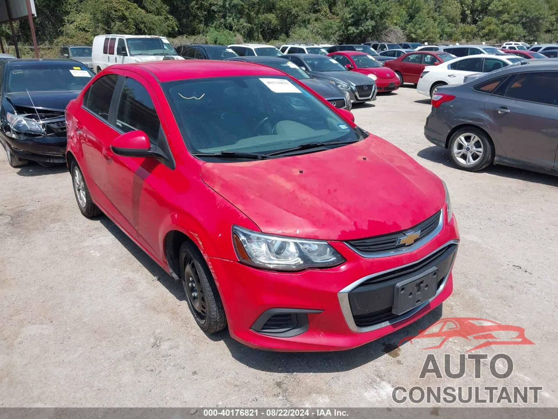 CHEVROLET SONIC 2017 - 1G1JD5SH7H4113966