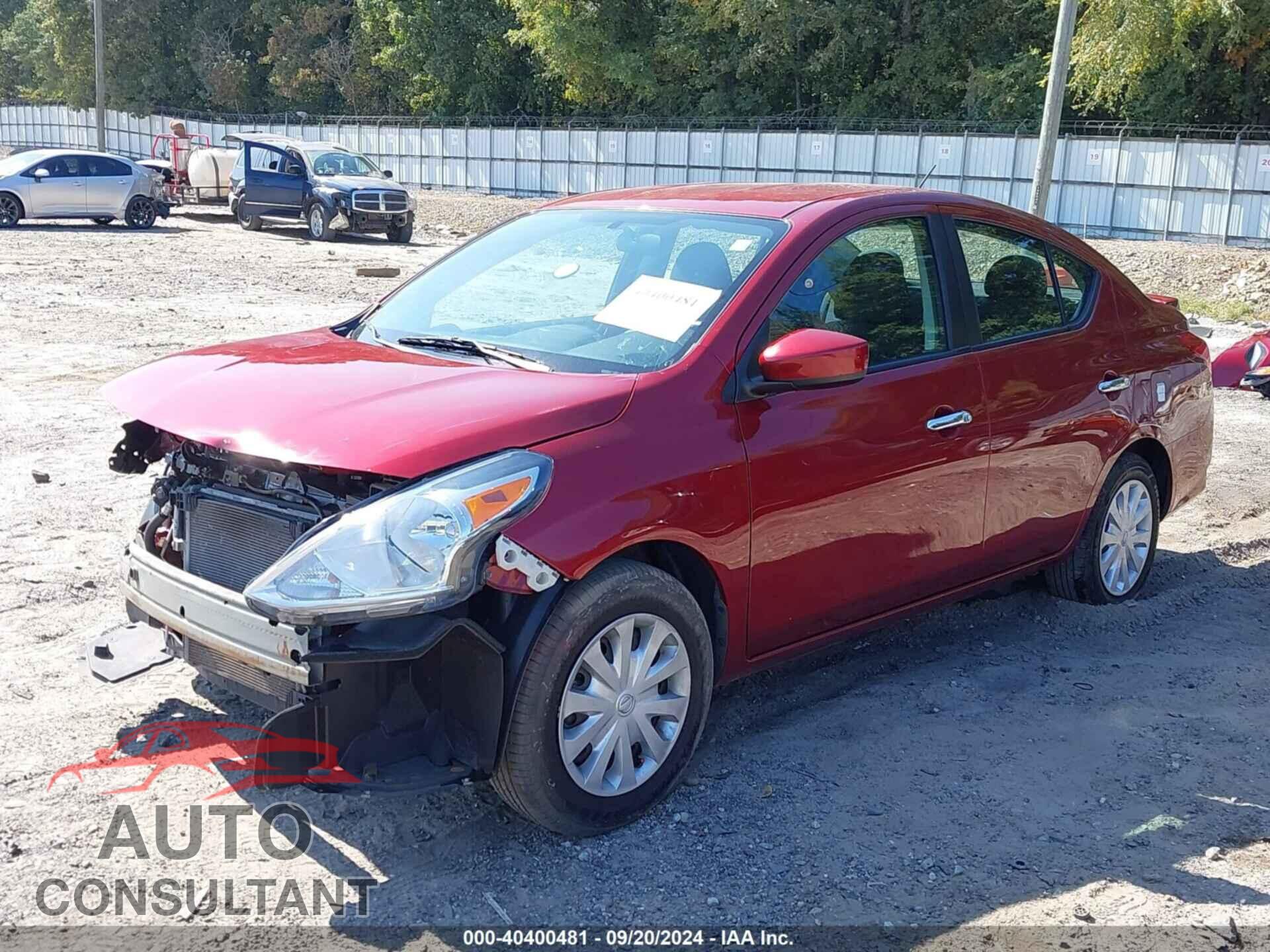 NISSAN VERSA 2019 - 3N1CN7AP3KL880946