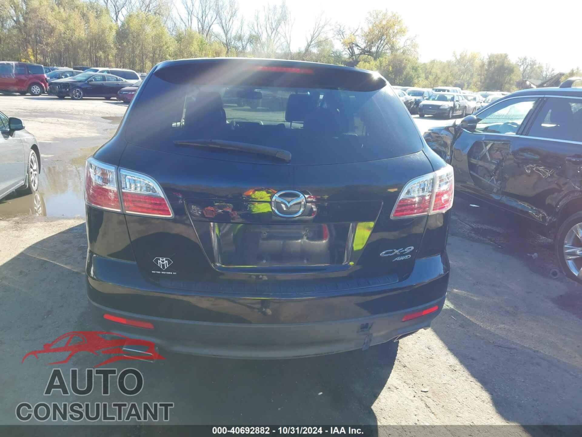 MAZDA CX-9 2011 - JM3TB3DV6B0302658