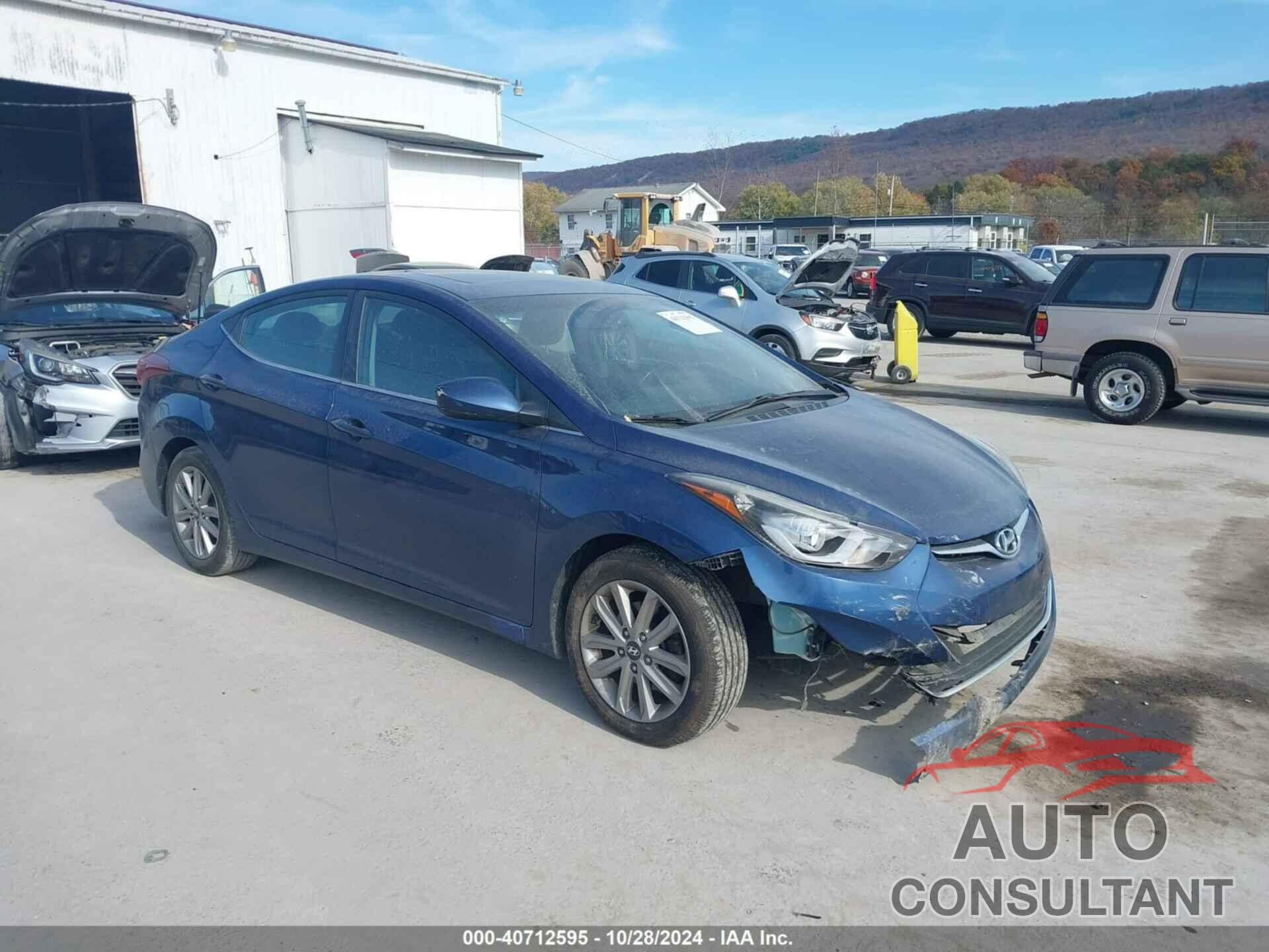 HYUNDAI ELANTRA 2015 - 5NPDH4AE0FH606132