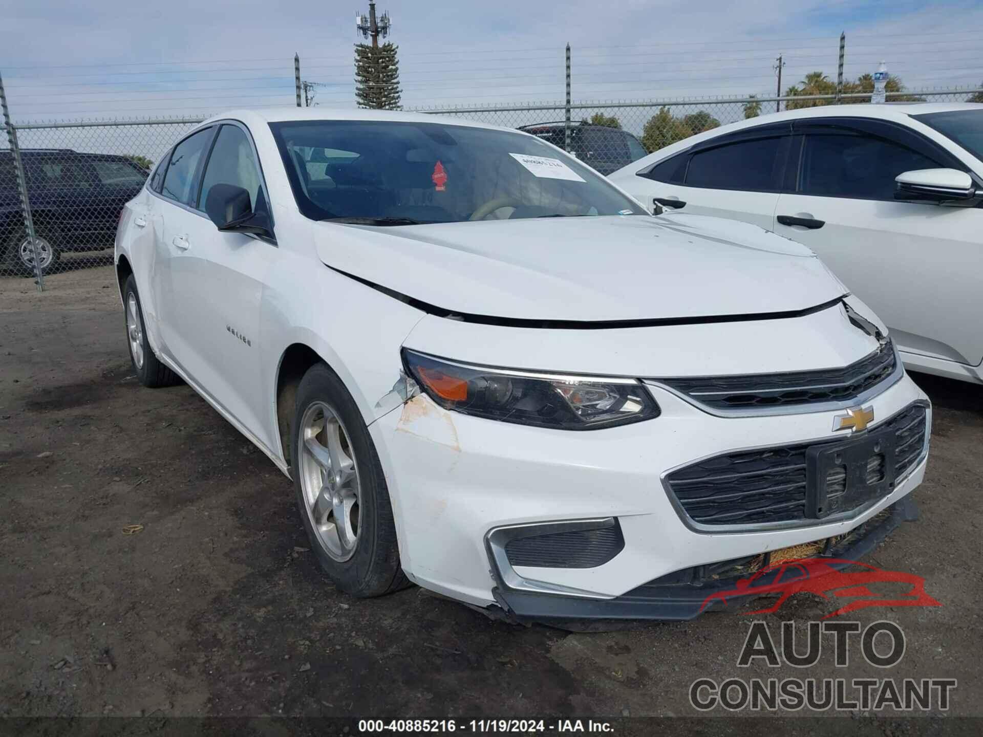 CHEVROLET MALIBU 2016 - 1G1ZB5ST5GF299703