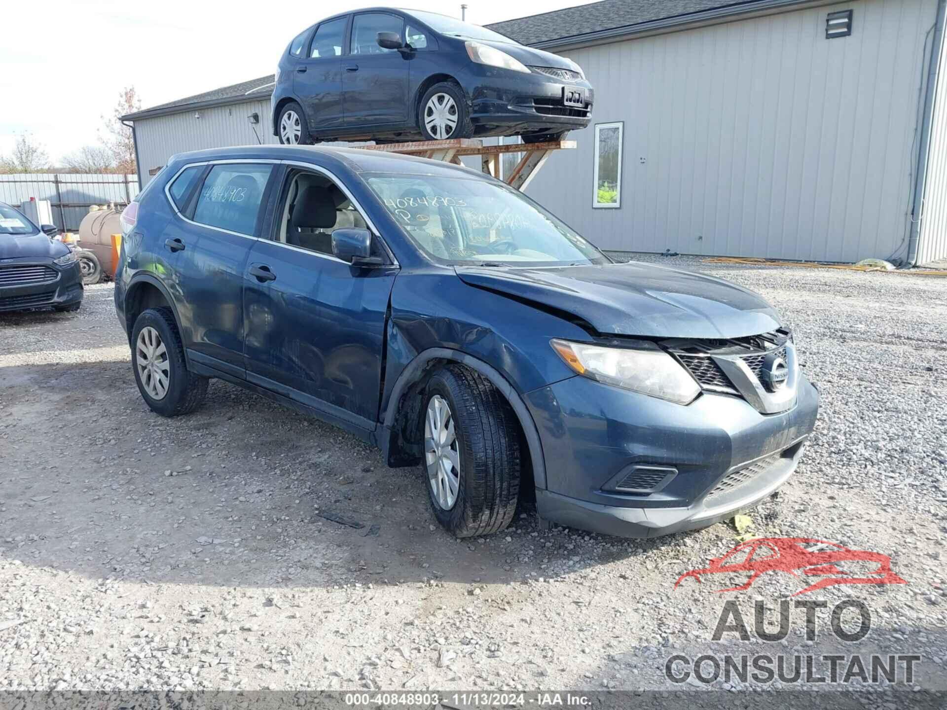 NISSAN ROGUE 2016 - KNMAT2MV7GP665900