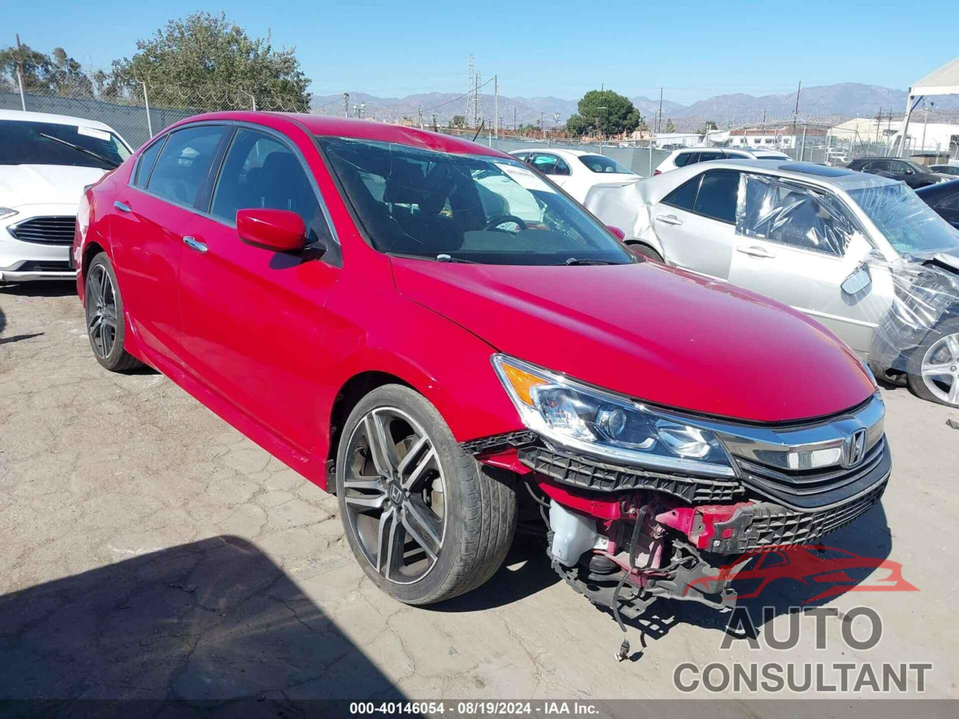 HONDA ACCORD 2016 - 1HGCR2F50GA096817