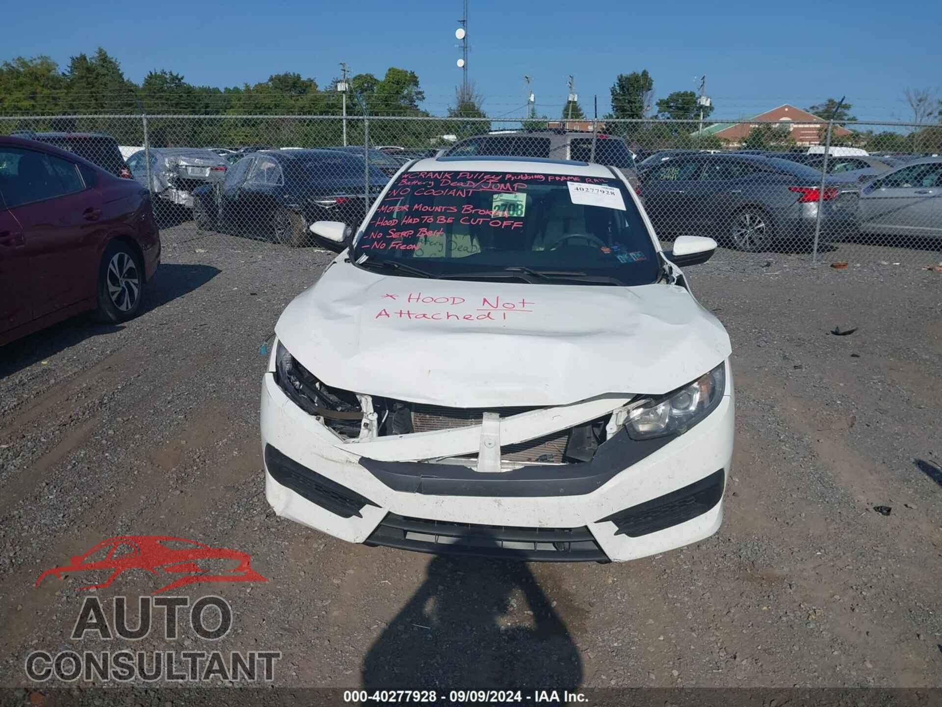 HONDA CIVIC 2016 - 2HGFC4B04GH317096