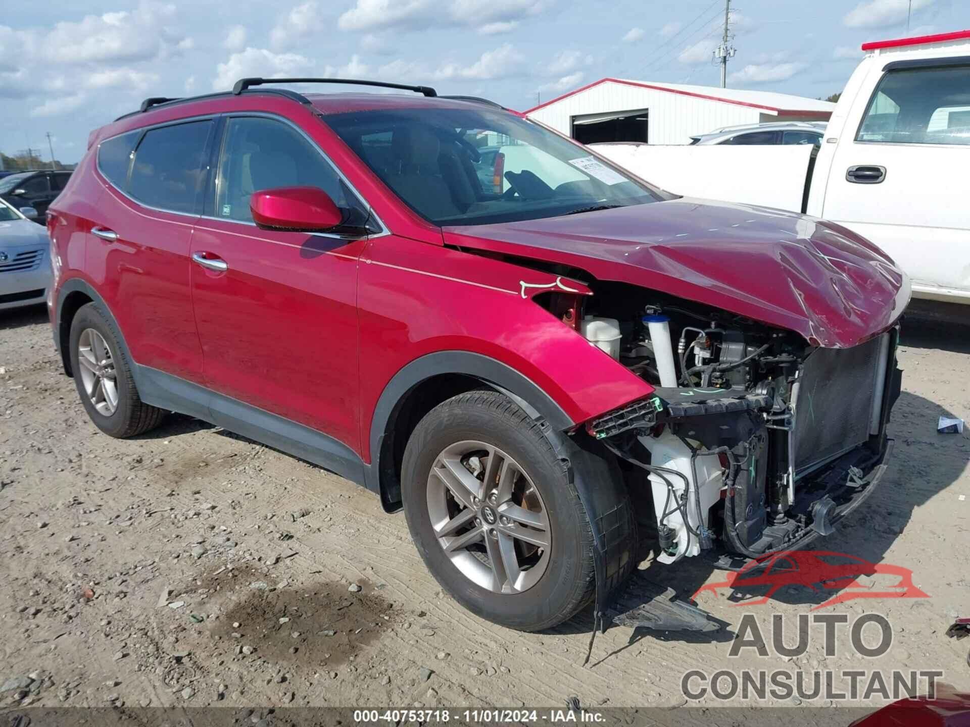HYUNDAI SANTA FE SPORT 2017 - 5XYZU3LB9HG469572