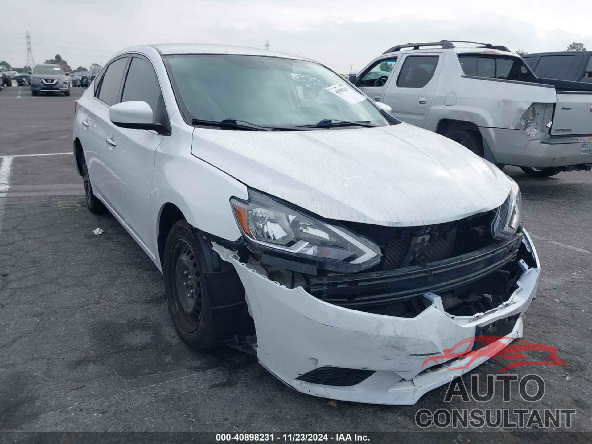 NISSAN SENTRA 2017 - 3N1AB7AP2HY325949